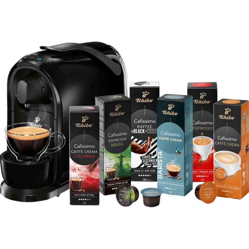 Кавоварка Tchibo Cafissimo Pure Black